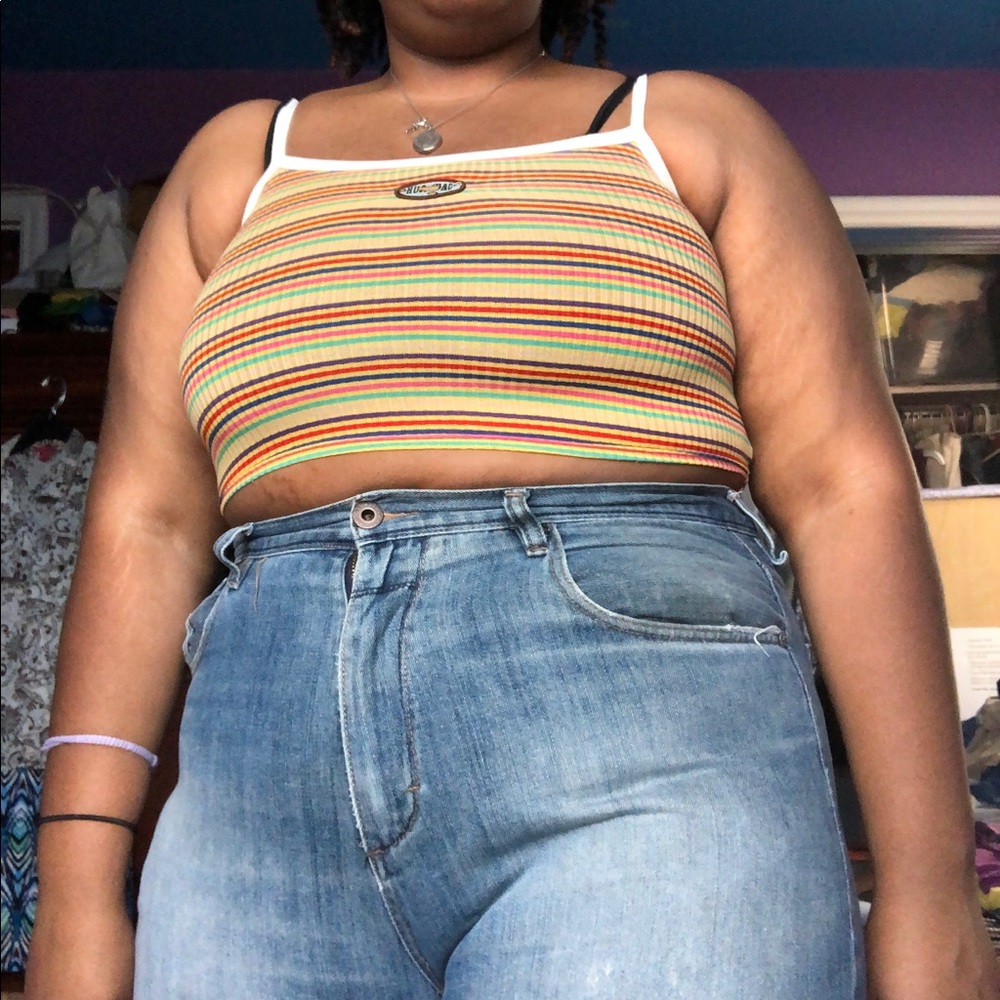 Groovy Stripped Cami - Picture 3 of 9